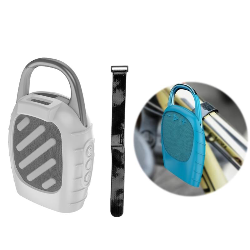Protective Sleeve Silicones Case Lightweight Cover for CLIP 5 Speaker Bag Protector Complete Protections with Handle