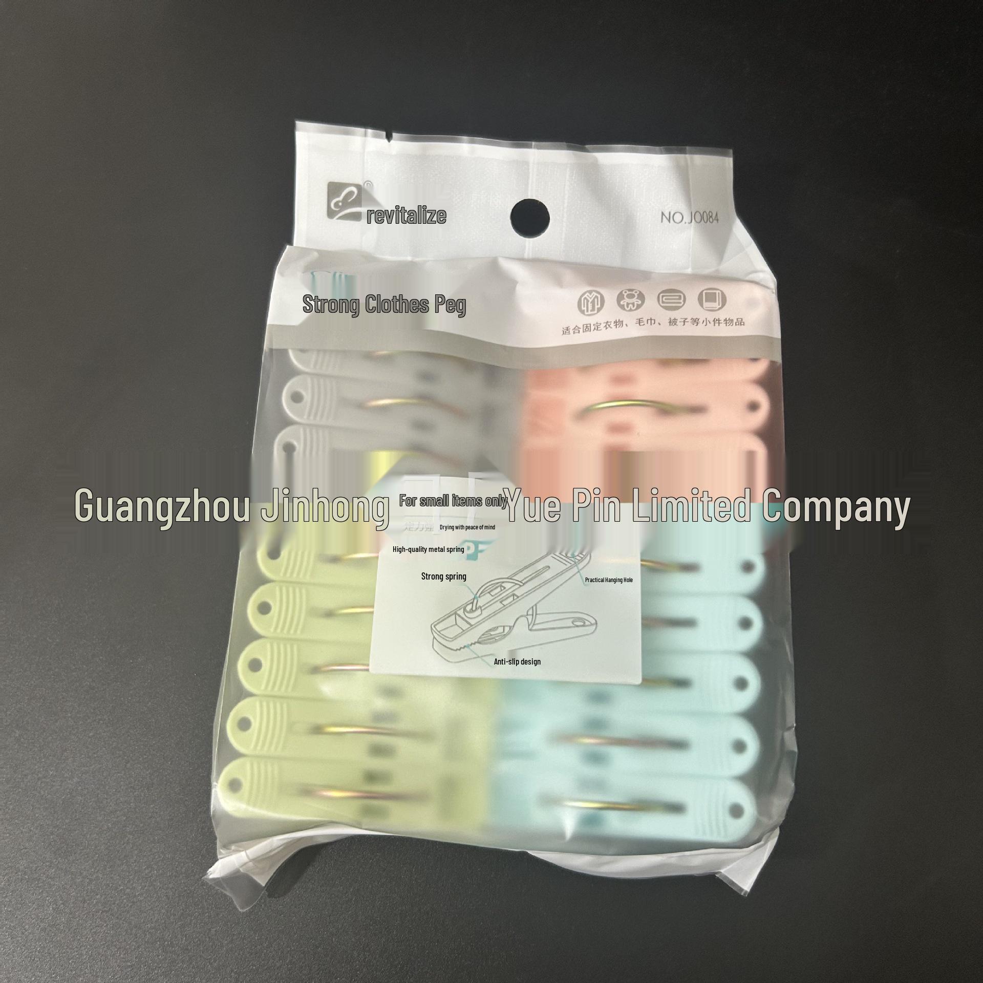 

jO084 Windproof Plastic Clothes Pegs, 20-Pack: Strong Spring Clips for Outdoor Drying 20 pcs Package