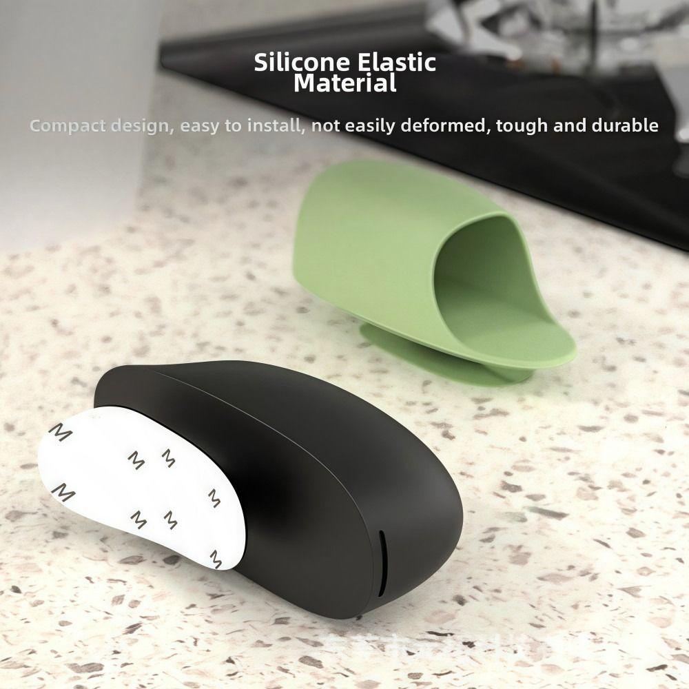 Silicone Rice Cooker Spatula Rack Mini Toothbrush Holder New Kitchen Rice Spoon Holder  Home