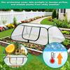 Greenhouse Cover Garden Row Accelerator Plant Cover With Zippered Door Gardening Home Supplies For Household Accessories