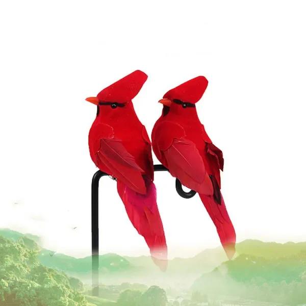 

Artificial Bird Garden Green Plant Home Decoration Clip Prop Manufacturer Direct Feather Flapper Handicraft Bird 2pcs