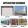 Multi Frequency 433MHz Wireless Remote Control For Garage Gate Features Anti Drop Design And One Key Signal Cloning