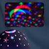 Starry Light Led Projection Light Colorful Star Moon Projector Stage Atmosphere Light Night Lamp