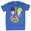 26 MTV Show Rock Beavis & ButtHead USA Americans Blue Graphic Tee T-Shirt New Unisex T-Shirt