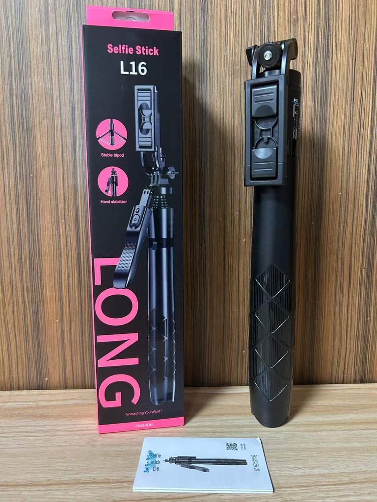 K29 Smartphone Selfie Stick & Tripod with Bluetooth Stabilizer (2.15m) for Live Streaming