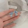 925 Silber Tulpenohrringe Damen Trend Leichter Luxus Ohrringe Nischenohrringe Kostenlose High-End Ohrhaken