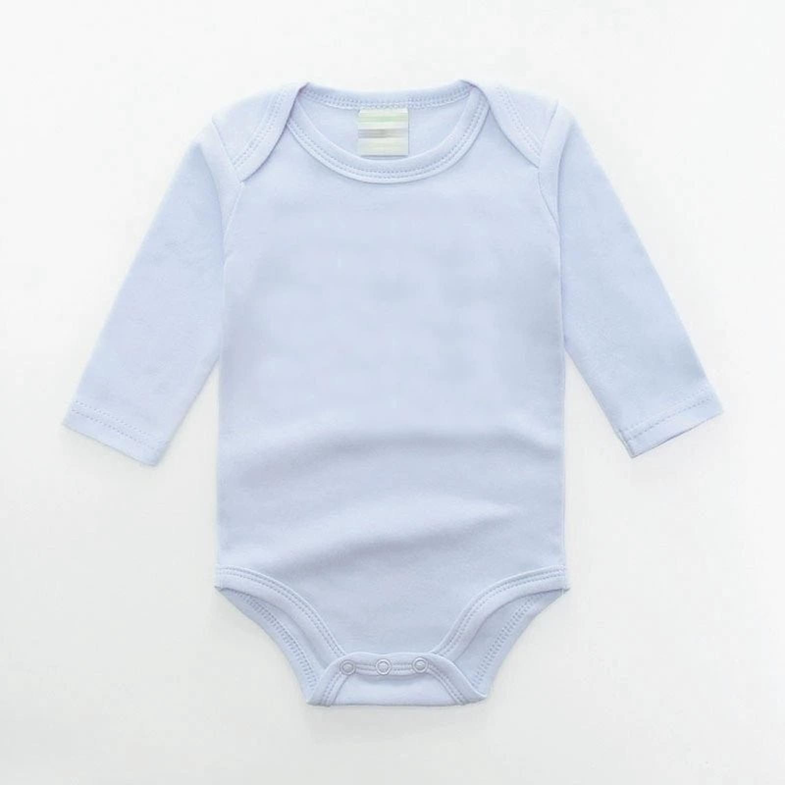 

Модний боді з комірцем для малюка 12M світло-синій колір