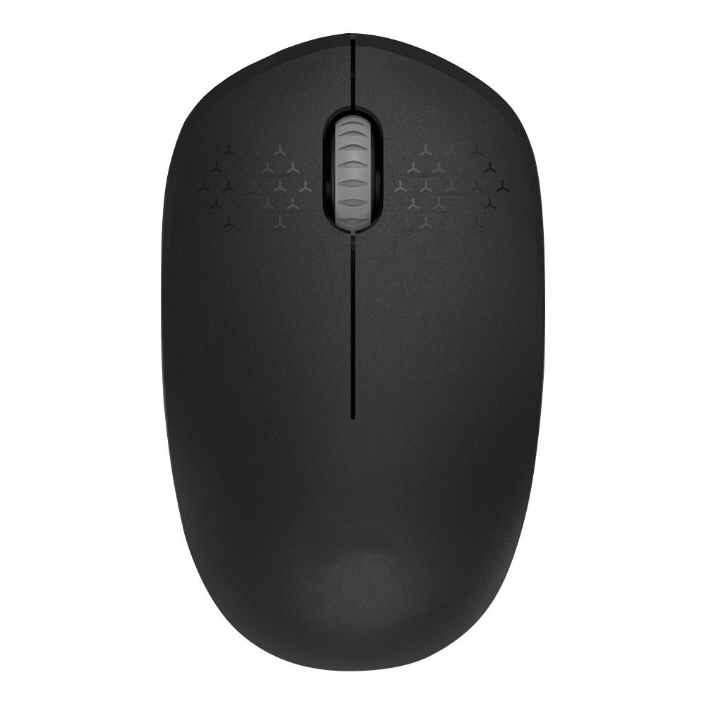 I210 Wireless Mouse Desktop Laptop 2.4G 3Key 3D 1600 DPI Power Saving Mouse (Black)