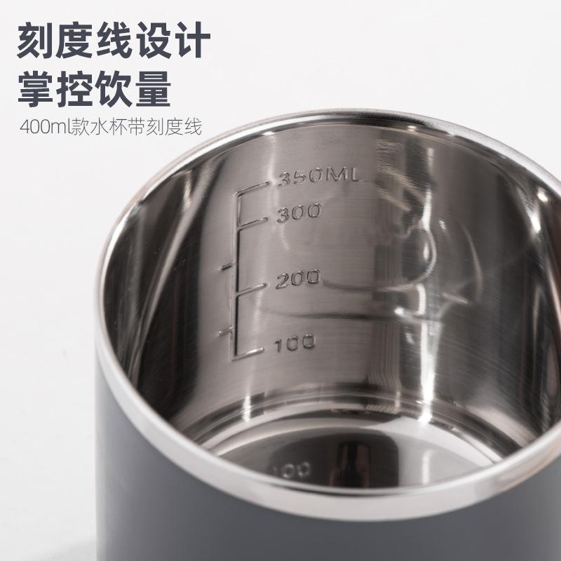 304 Stainless Steel Cup With Lid Women'S Office Water Cup Tea Cup Men'S Coffee Cup Drinking Cup Drinking Water
