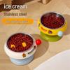 Stainless Steel Cat & Dog Food and Water Bowl with Neck Protection - Anti-Tip Design