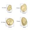 Brass Irregular Loose Spacer Beads Diy Bracelet For Jewelry Making