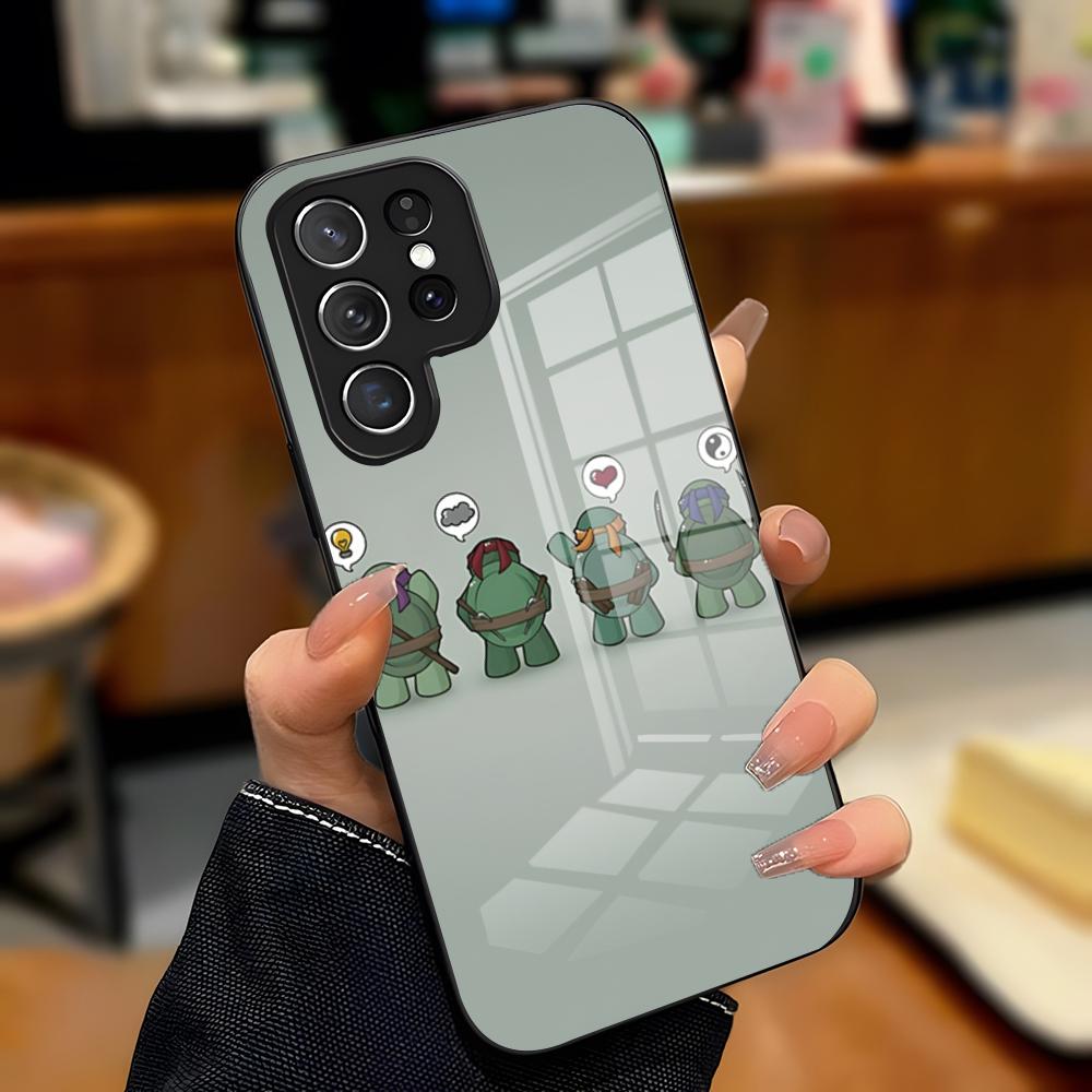Teenage Mutant Ninja Turtles Phone Case For Samsung A25 A13 A33 5G A54 A36 A35 A56 A52 A14 Shockproof Glass Cover