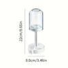 Toothbrush Holder with Dust Cover. Toothbrush Cup Holder with Drainage, Flow Guide, Storage Cup Holder. Home Multifunctional Dental Appliance Holder