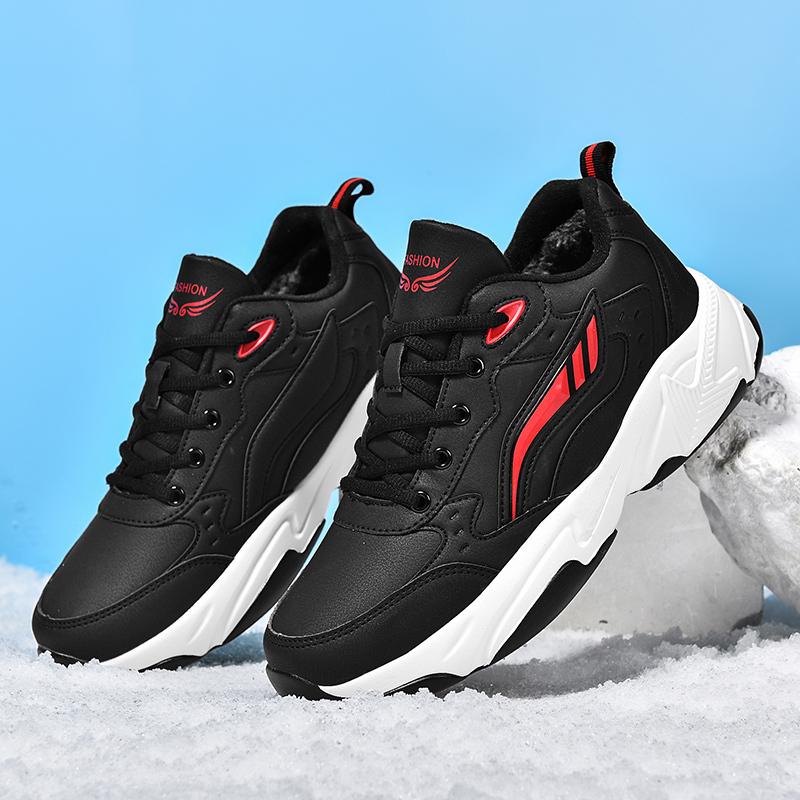 PU Leather Sneakers Men Casual Shoes Sports Boys Pure Black Plus Big Size 47 48 49 Tenis Masculino Zapatillas Deportivas Hombre