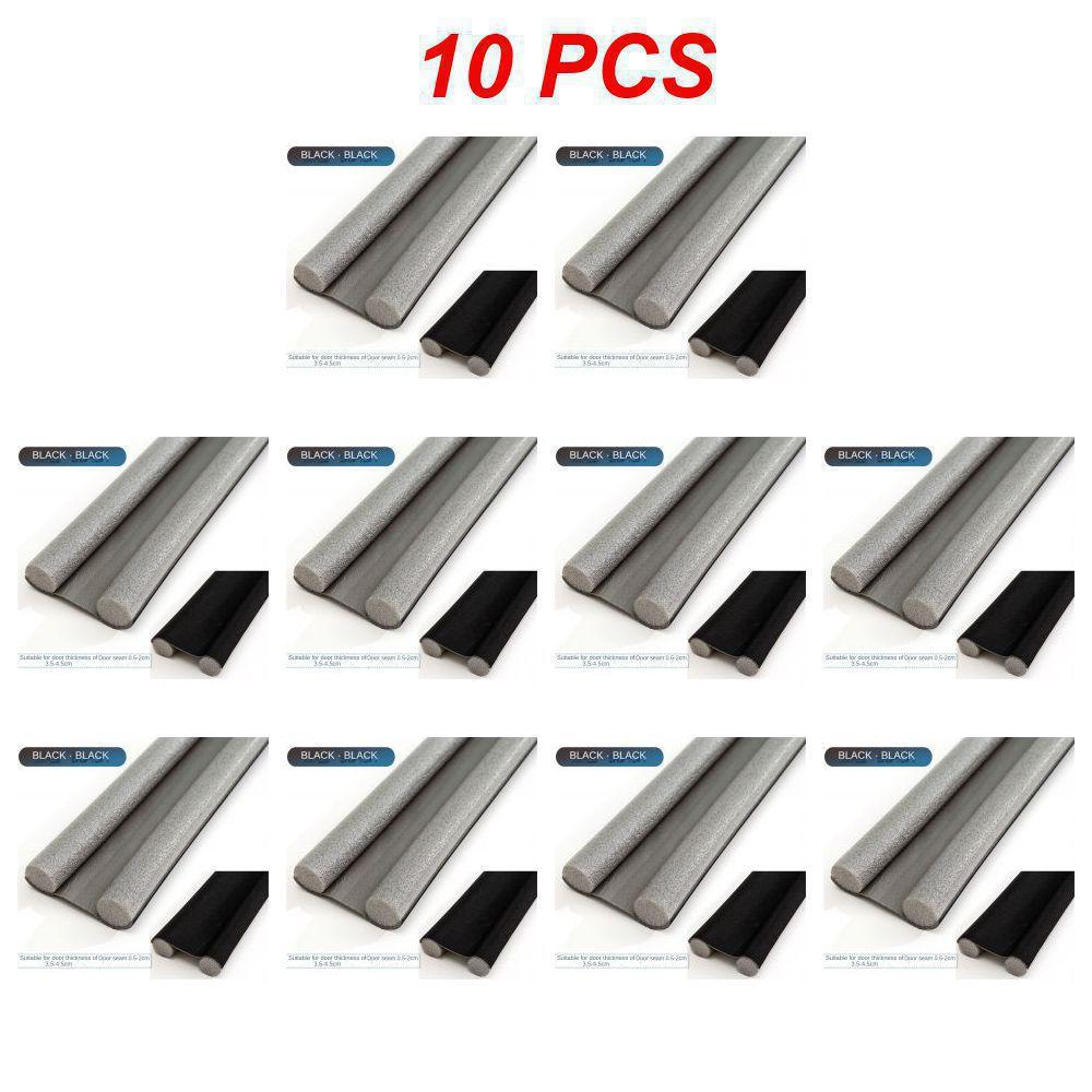 1~10PCS Door Bottoom Draft Stopper Weather Stripping Door Sweep Under Door Draft Blocker Insulator Weatherstrip House Acoustic