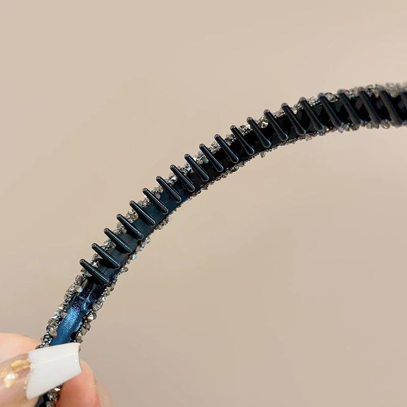 Bandeau coréen antidérapant pour femme pour se laver le visage et se maquiller