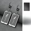Housse de clé Premium en alliage de zinc pour Xpeng P7/G9/G3I/P5/G6 - Coque de clé protectrice Chaîne de sac à clé