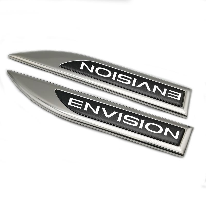 

Универсальный декоративный 3D самоклеящийся стикер в виде лезвия бокового габарита Buick