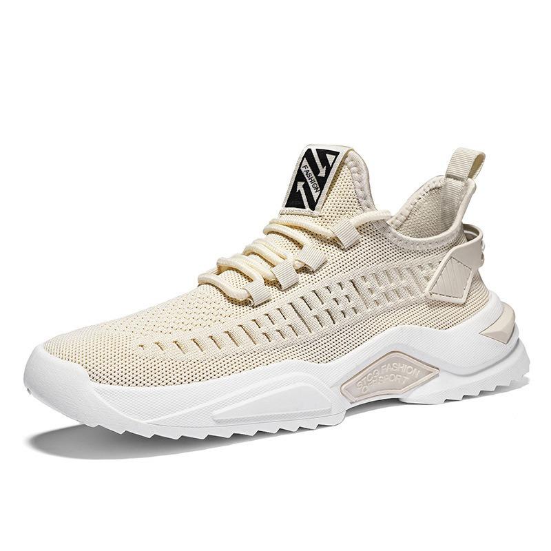 Spring and summer men's shoes men's fly-woven breathable mesh casual versatile shoes fashion sports shoes