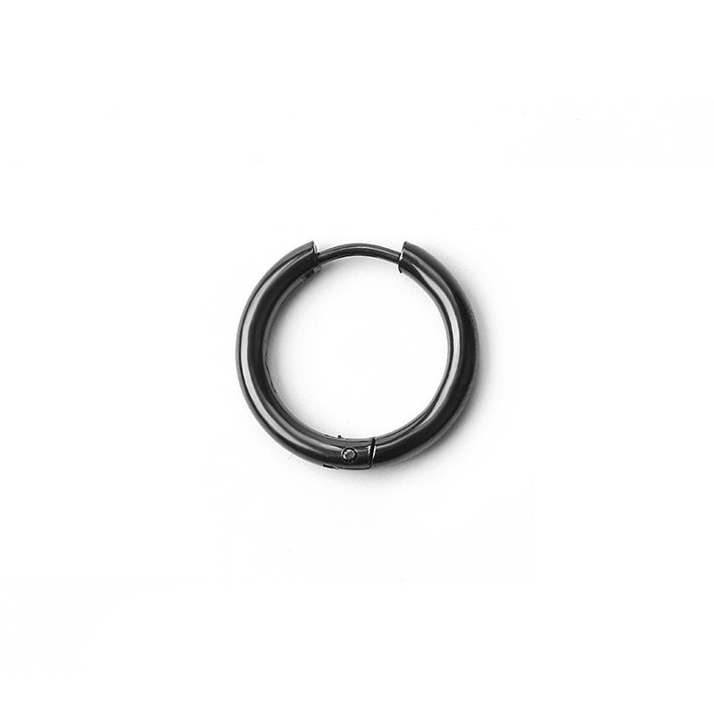 Trendy Hip-Hop Punk Stainless Steel Men's Ear Clip Earrings