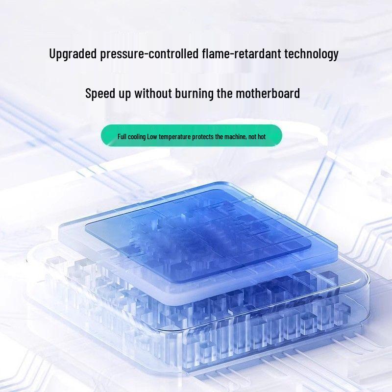 Seven-Port USB Hub with Switch for Desktop and Laptop Expansion