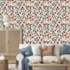 Ladybugs Wallpaper Cream and Light Gray for Living Room and Bedroom 50x1000