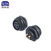 SP21 Aviation Plug Ip68 Waterproof  Cable Connector Docking/square Flange/back Nut Male Plug Female Socket 2/3/4/5/6/7/9/12 Pin
