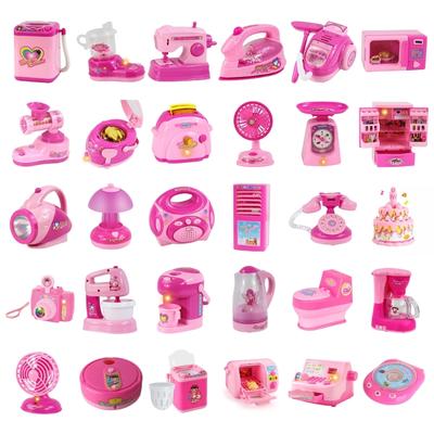Conjunto de Brinquedos Interativos de Faz de Conta Mini Eletrodomésticos Funcionais Para Atividades Imaginativas de Role Play Idades 3+