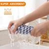 Olanly 100% Cotton Kitchen Towel Soft Dishcloth Super Absorbent Kitchen Cloths Home Cleaning Scouring Towel Washing Dishes Cloth