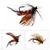 SOUGAYILANG 144Pcs Fly Flies - 48Pcs Wet Fly Flies & 96Pcs Dry Fly Flies