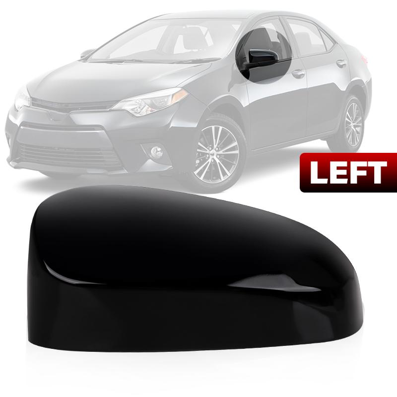 Side Mirror Cover Cap For Toyota Corolla 2014 2015 2016 2017 US Model W/O Turn Signal Light Glossy Black/White/Silver Mirror Cap