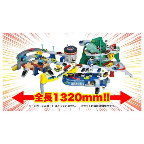 TAKARA TOMY "Tomica Double Action Tomica Building" Mini Car Car Toy for Boys Ages 3 and Up Passes Toy Safety Standards ST Mark Certification TOMICA