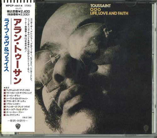 

CD ALLEN TOUSSAINT - Life Love & Face WPCP4414 Japan ObiSoul/Funk Used