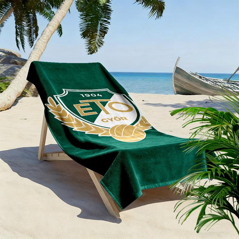 Gyori ETO 2D Flat Print Beach Towel, Large Soft Quick Dry Towel for Beach Camping Swimming