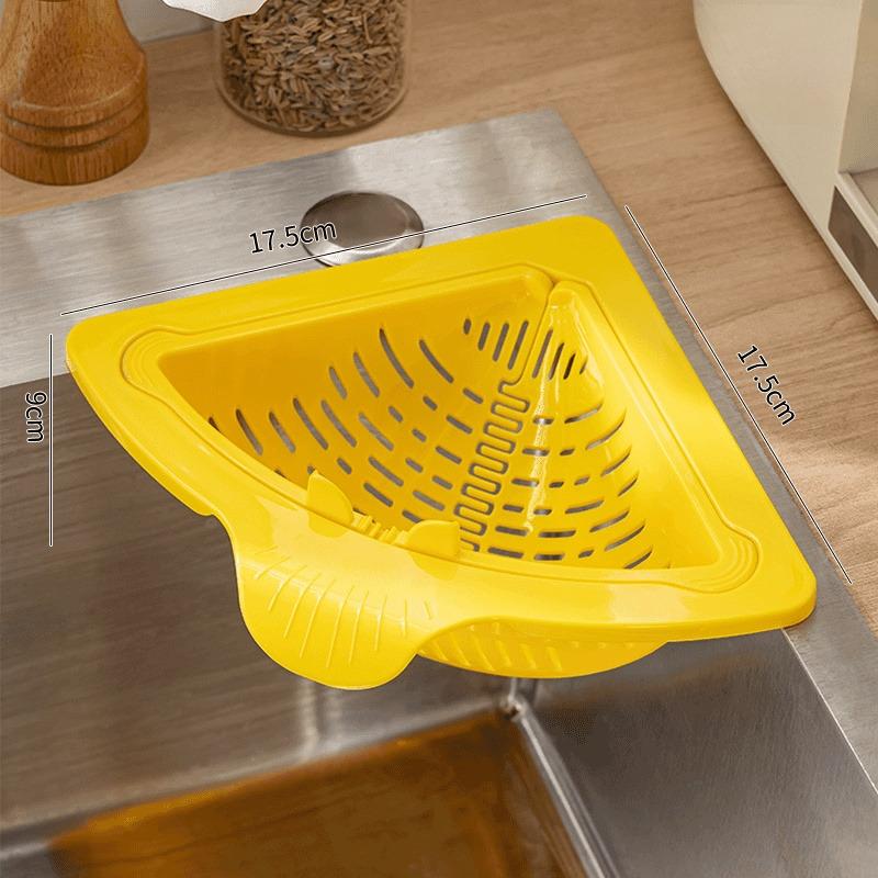 Magnetic Kitchen Sink Strainer Basket Magnetic Drain Basket Capacity Drainage Shelf Leftover Food Separation Draining Rack