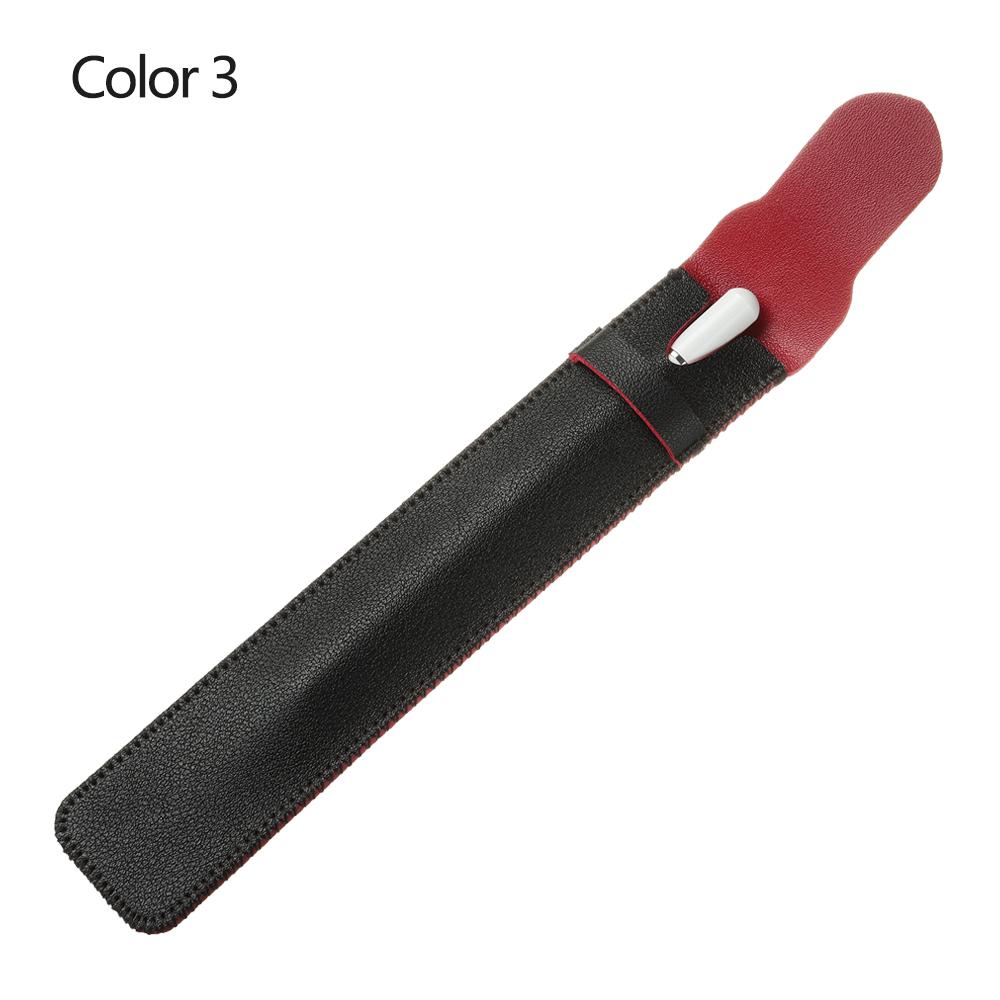 Stylus Stift Hülle Für IPad Apple Pencil Hülle Halter Weiches Leder Anti-Scroll Tasche Kappe Stiftspitze Abdeckung Tablet Touch Pen Schutzhülle