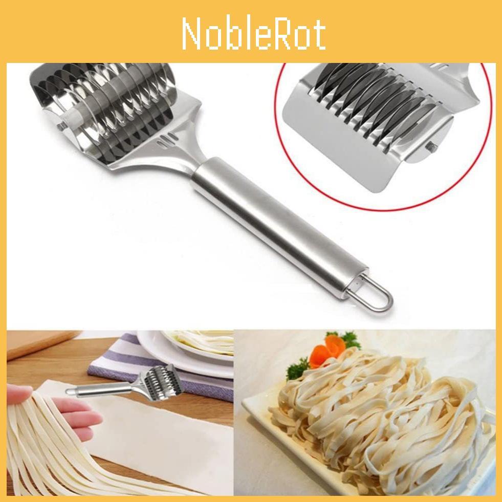 Elegant Steel Stainless Noodle Slicer Contemporary Kitchen Essential Tool Dough