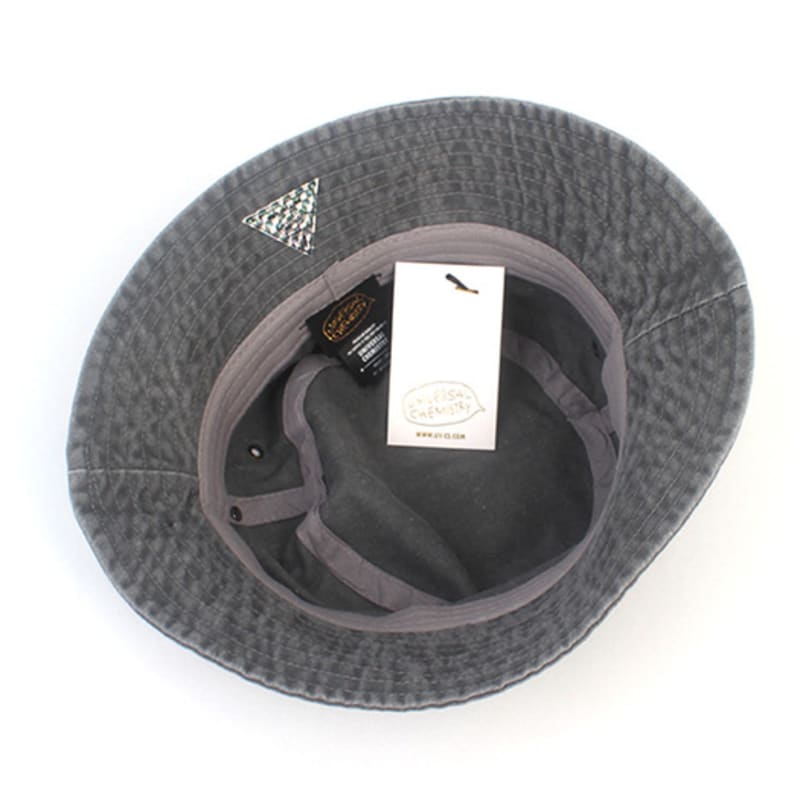Universal chemistry Pigment Gray Washing Bucket Hat