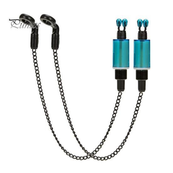 

2 шт., цепь сигнализации поклевки для ловли карпа, портативный легкий индикатор поклевки для рыбы, подвеска для оповещения о поклевке для пресноводной соленой воды, аксессуары для рыбалки на открытом воздухе синий