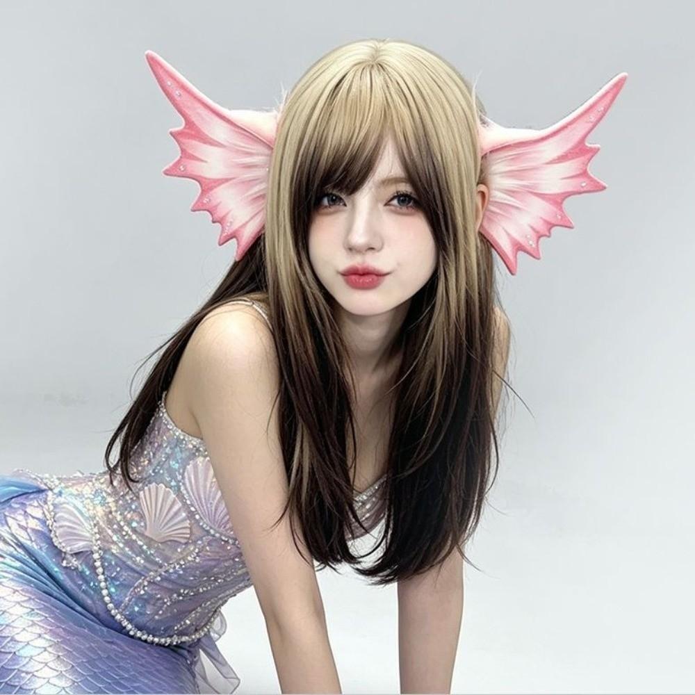 Elf Fish Fin Hair Band Animals Ears Cosplay Headwear Cute Siren Mermaid Ears Headband Girls