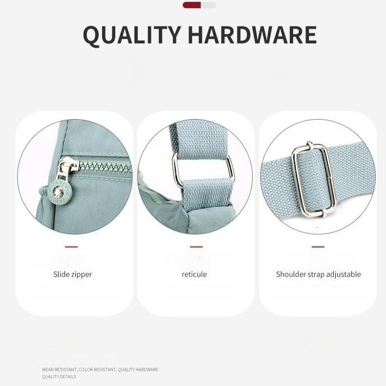 Umhängetasche für Damen, Umhängetasche, Messenger-Tasche aus wasserdichtem Nylon, Damenhandtasche