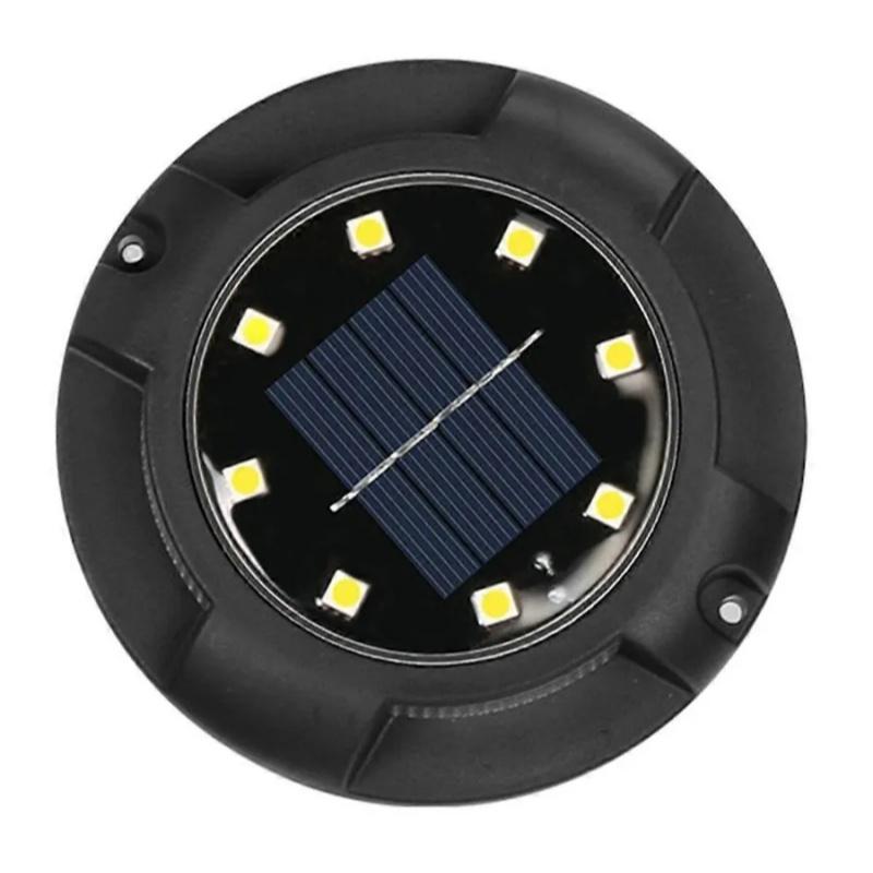 LED Coloful Lighting Solar Power Buried Light Floor Decking Outdoor Garden Lawn Path Lamp