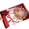Ming Style Chinese Wedding Fan DIY Kit: Handmade Bride's Accessory