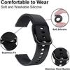 18mm 20mm 22mm Silicone Strap Watchbands For Samsung Galaxy Watch 42m 46mm Active 2 Gear S2 S3 Honor Amazfit BIP Huawei Watch Gt 2 Bracelet Wristband