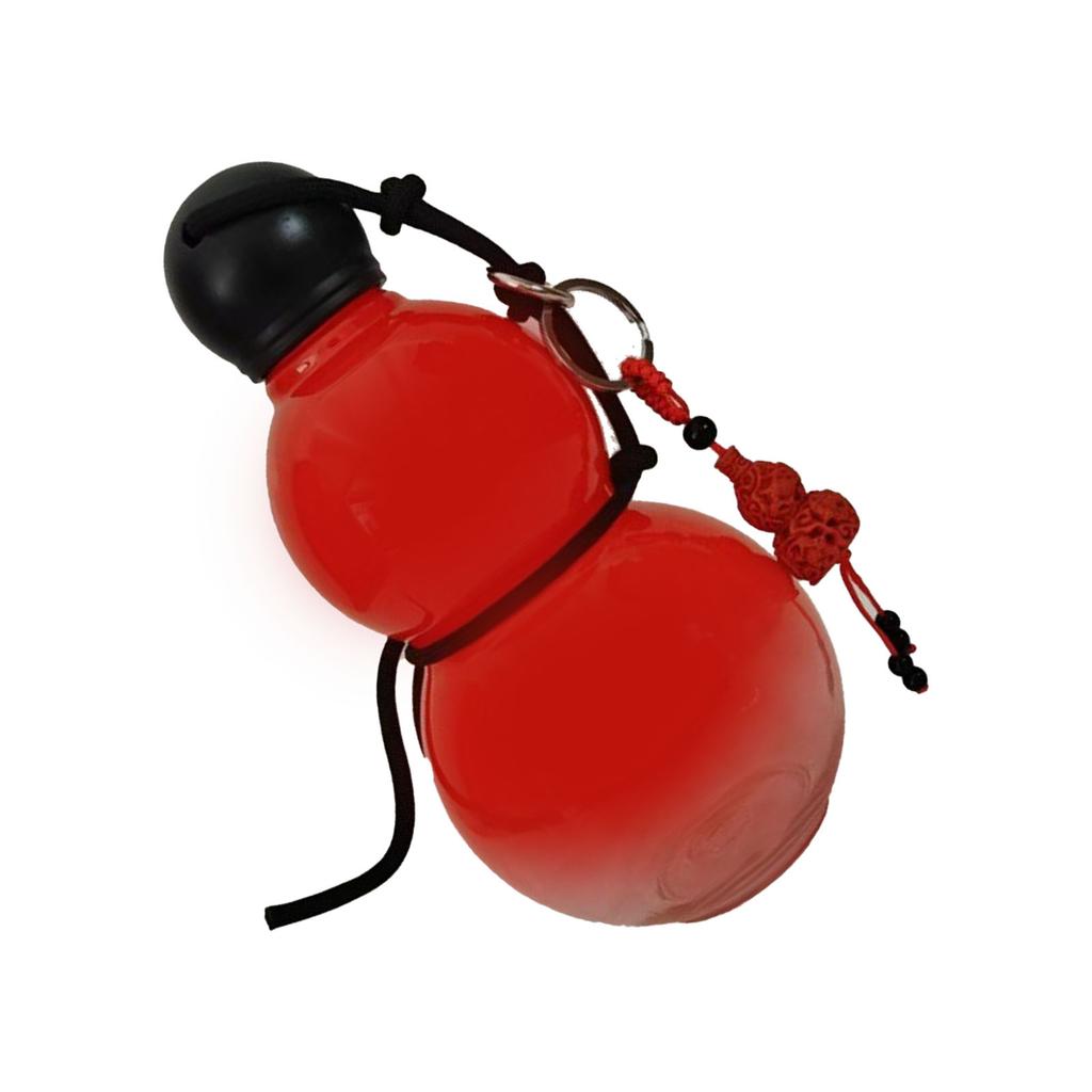 Gourd Style Water Bottle PC 800ml Insulated Chinese Retro Portable Sports Water Bottle for Men