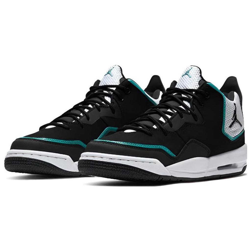 Jordan Courtside 23 PU Synthetic Leather Comfortable Versatile Daily Non-Slip Wear-Resistant Mid-Top Kids Basketball Shoes AR1002-003