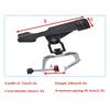 Adjustable Boats Fishing Rod Holder Boats Rotatable Folding Fishing Rod Rack for Secure Angling Experience