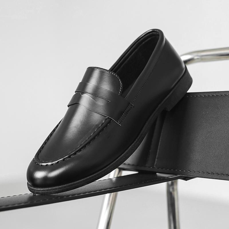New Classics Men's Suede Slip On Loafers Preppy Lightweight Breathable Flats Non Slip Daily Fashion Casual Outdoor Sneakers