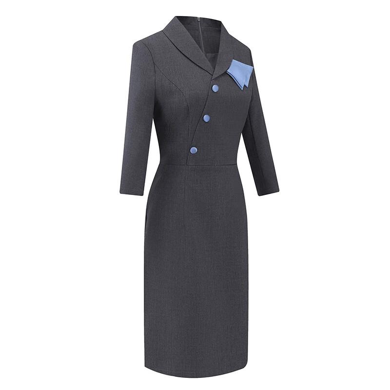 Women's Professional Commuter Midi Dress