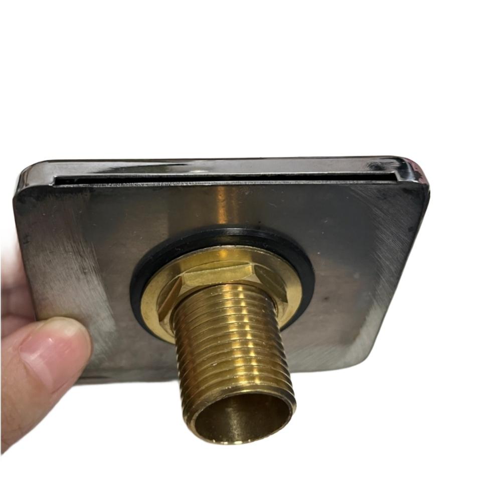 Stainless Steel Center Spout Waterfall Outlet